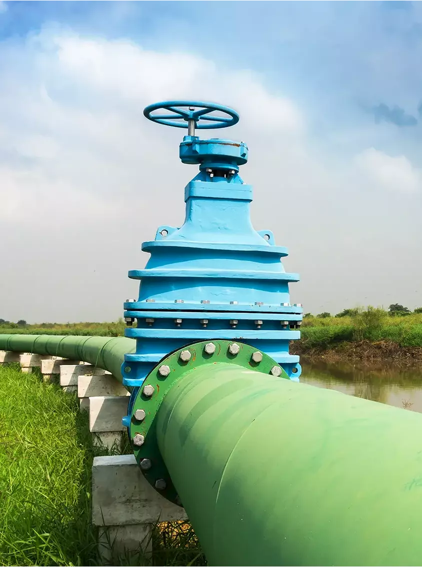 كشف التسربات وإدارة المياه لشبكة مياه الرياض 